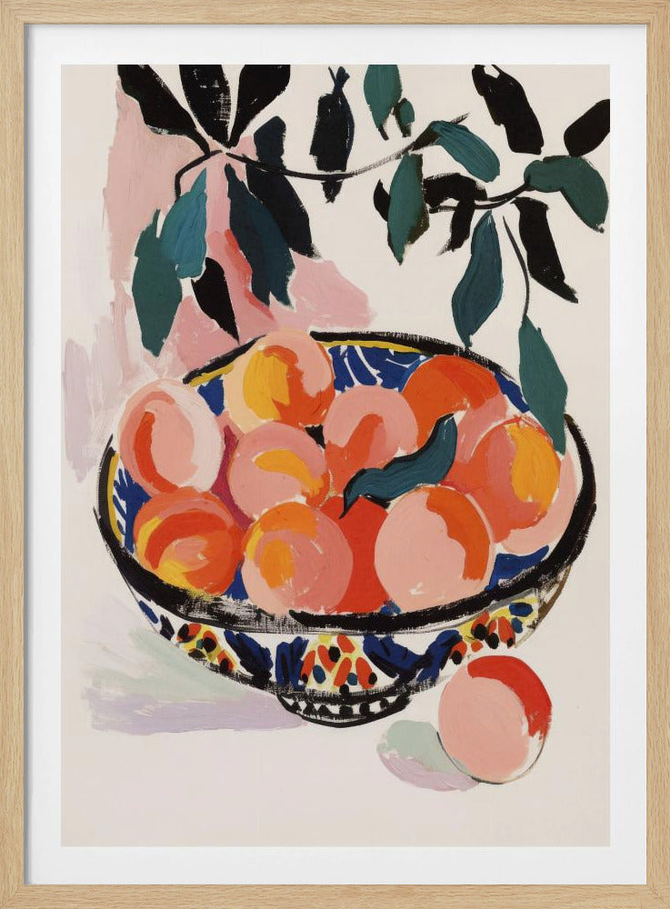 Bunte Obstschale | Poster