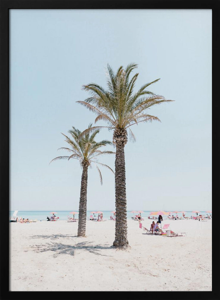 Palme am Strand | Poster