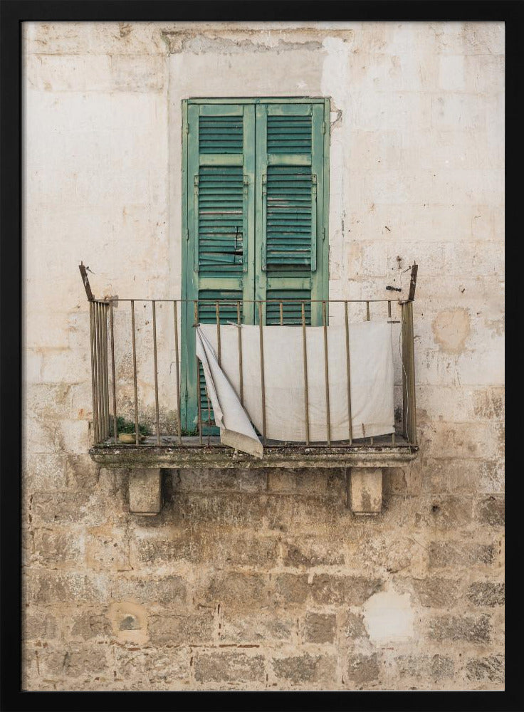 Italienische Fassade | Poster