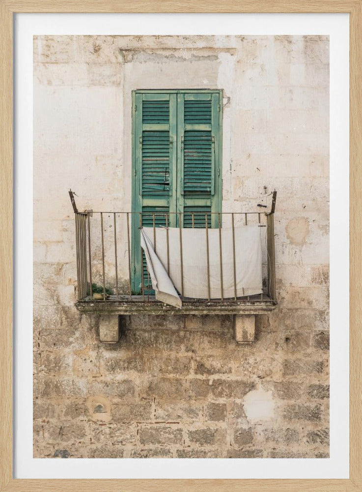 Italienische Fassade | Poster