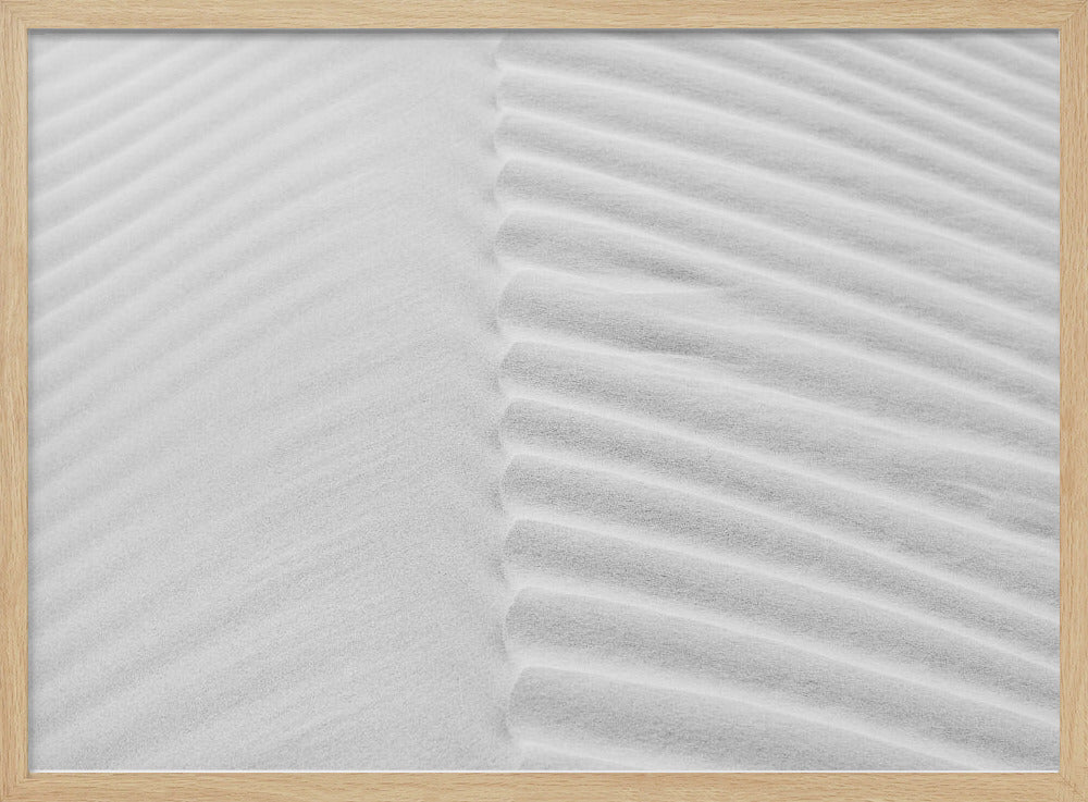 Minimalistische Sanddüne | Poster