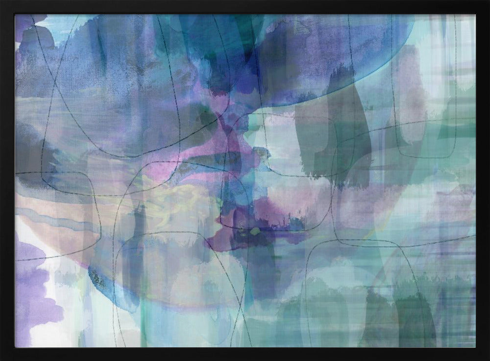 Aquarelle Blues 1 | Poster