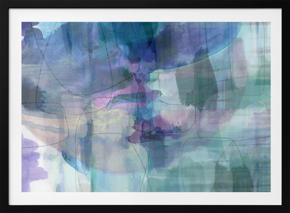 Aquarelle Blues 1 | Poster