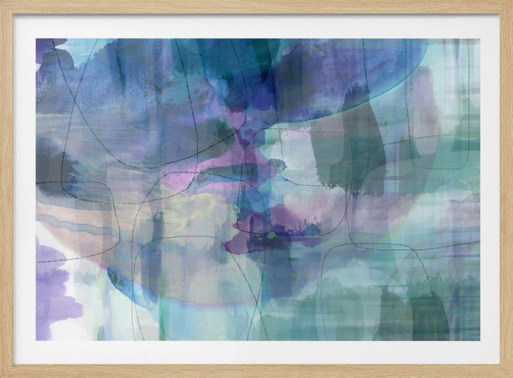 Aquarelle Blues 1 | Poster