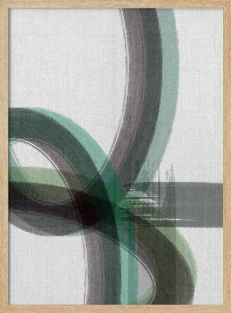 Grüne Kurve 1 | Poster
