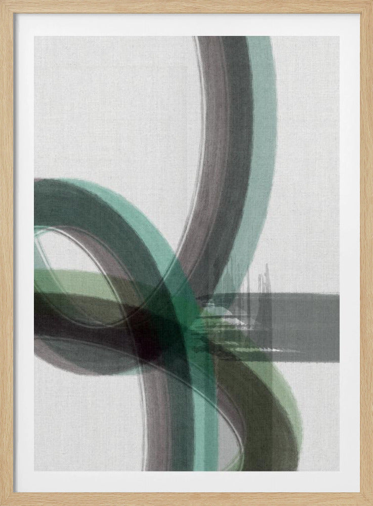 Grüne Kurve 1 | Poster