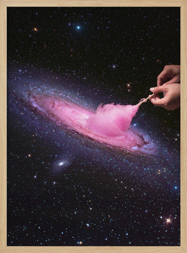 Kosmische Zuckerwatte | Poster