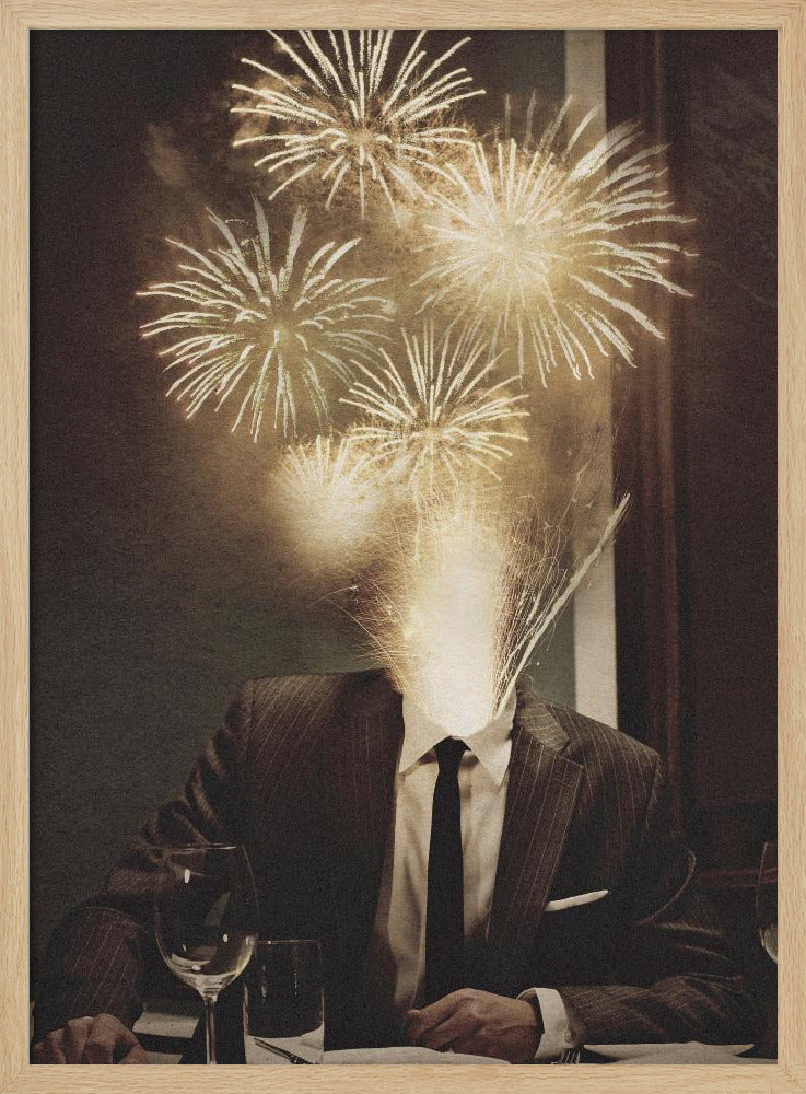 Feuerwerkskopf | Poster