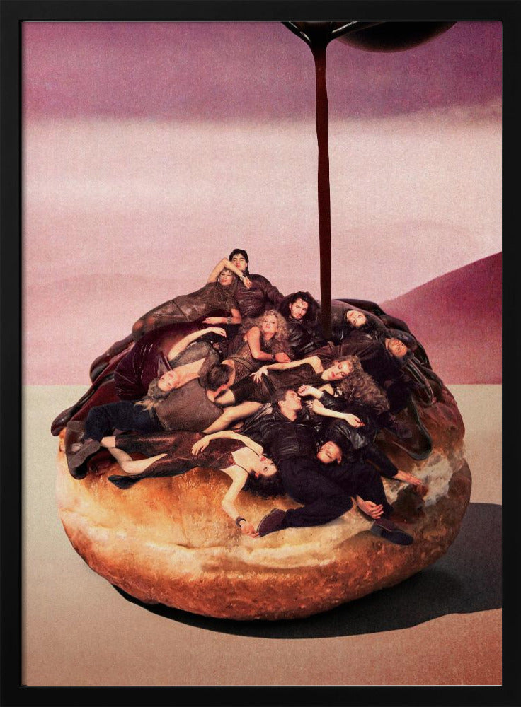 Surrealer dekadenter Donut | Poster