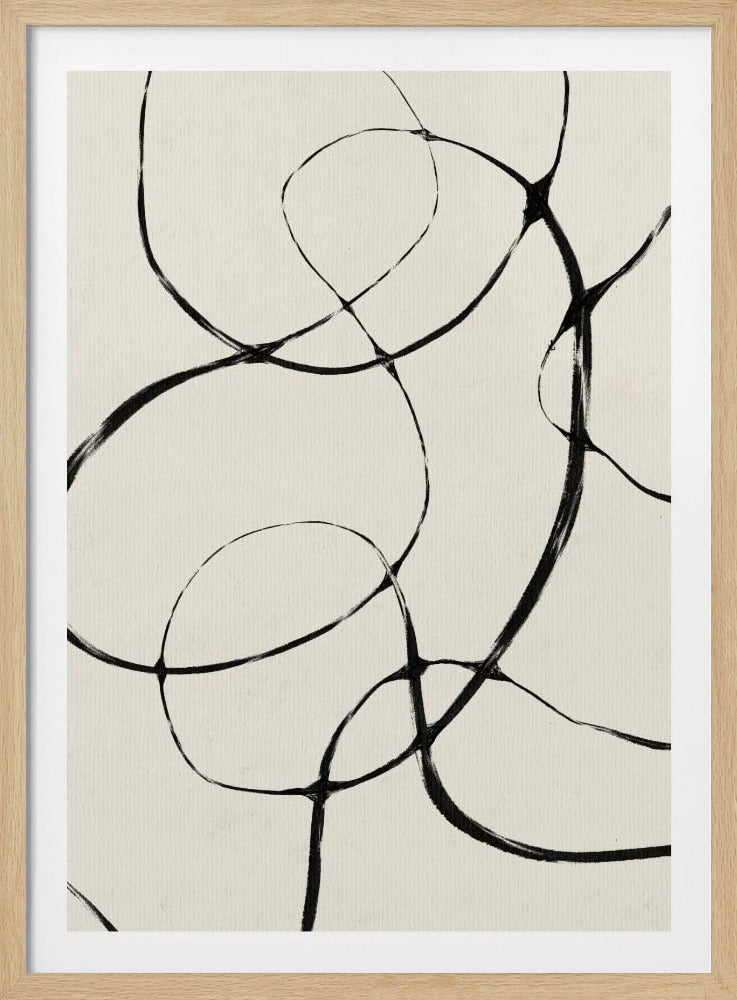 Verschlungene Linien | Poster