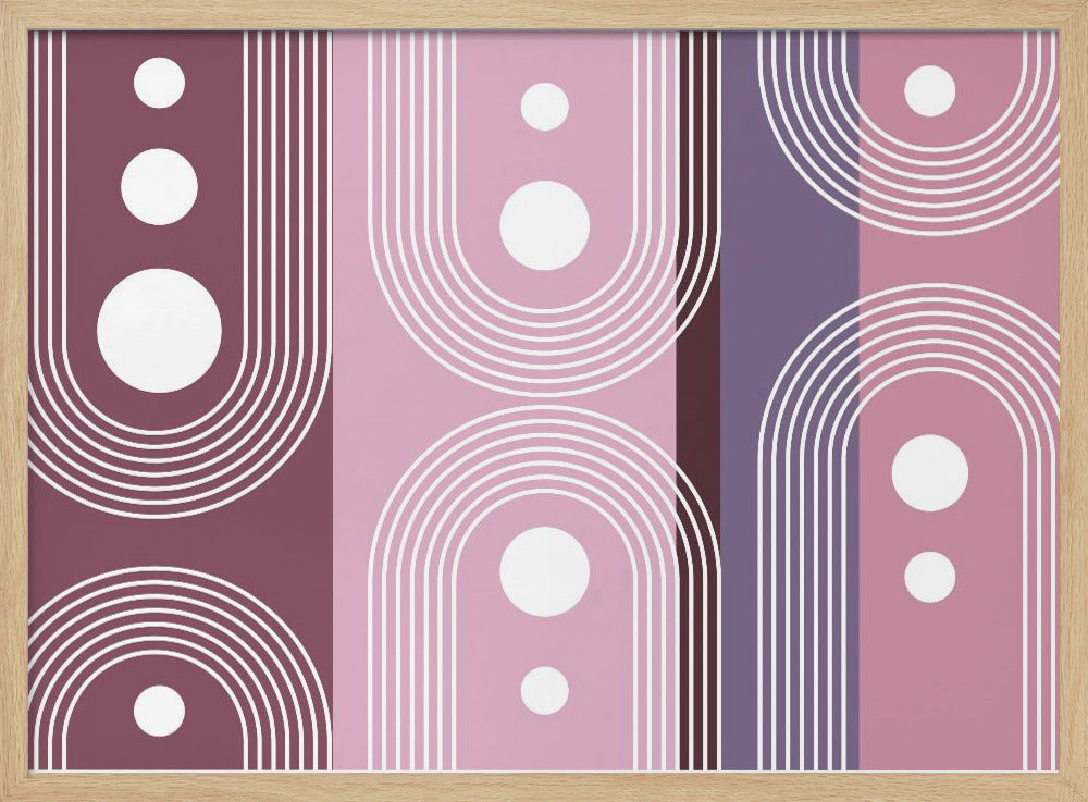 Geometrisches Abstrakt Nr. 17 | Poster