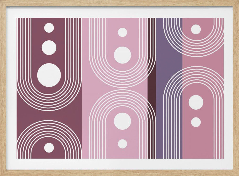 Geometrisches Abstrakt Nr. 17 | Poster