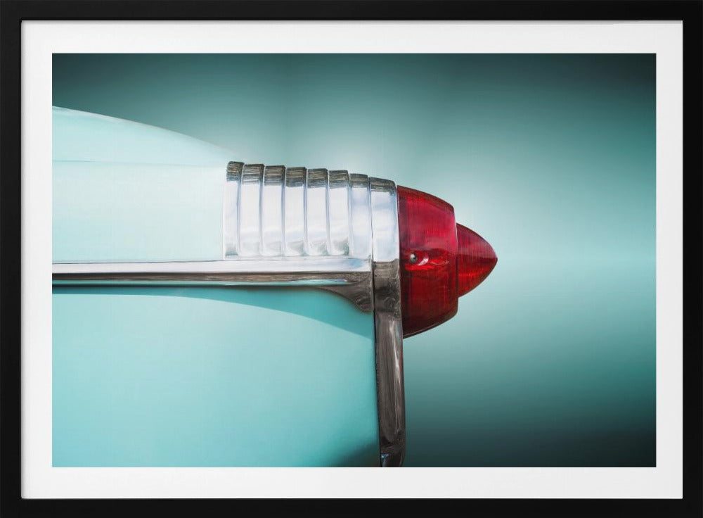 Amerikanischer Oldtimer Super 88 1953 Heck | Poster