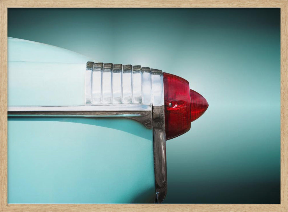Amerikanischer Oldtimer Super 88 1953 Heck | Poster