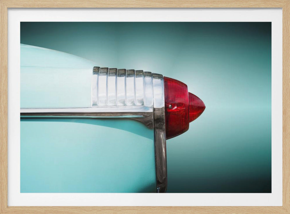 Amerikanischer Oldtimer Super 88 1953 Heck | Poster