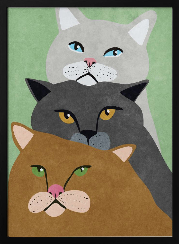 Katzentrio | Poster