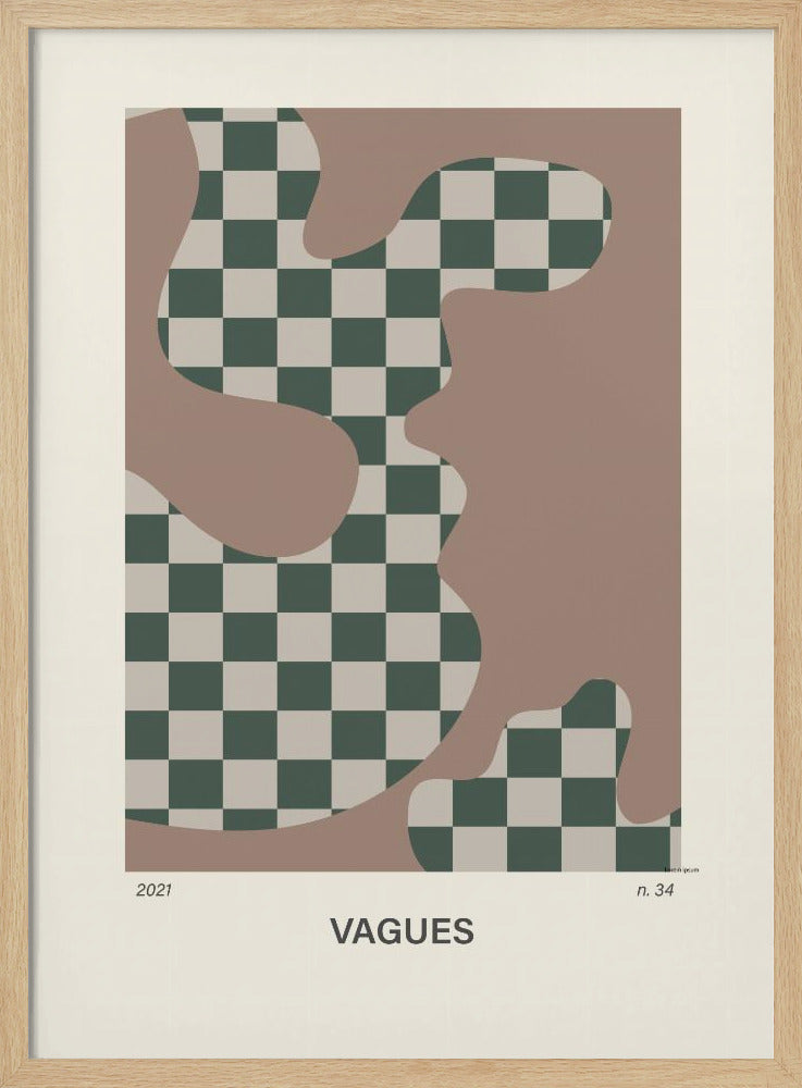 Vagues Nr. 34 Poster | Poster