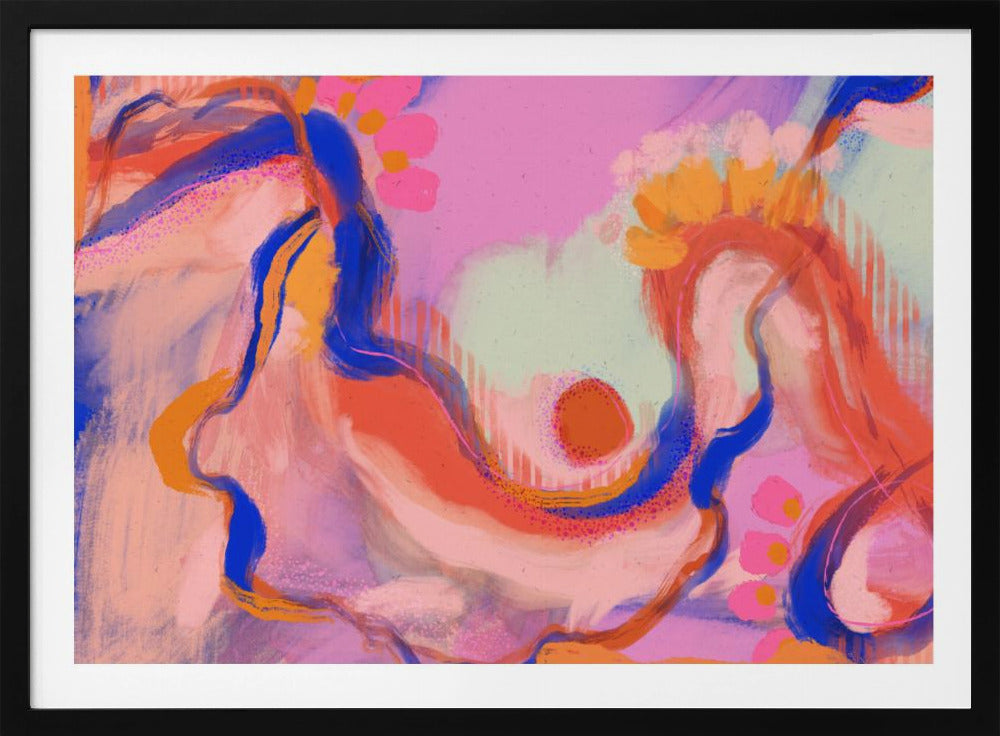 Wunderliche Wellenlandschaft | Poster