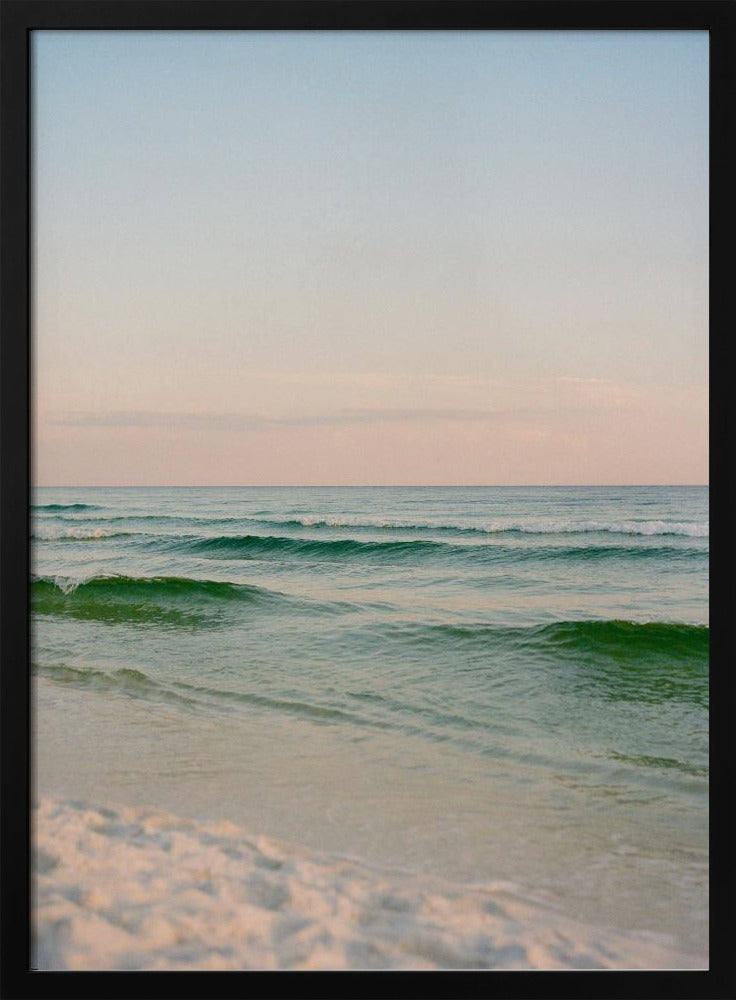Pastel Ocean Sunset V | Poster