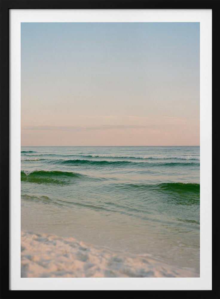 Pastel Ocean Sunset V | Poster