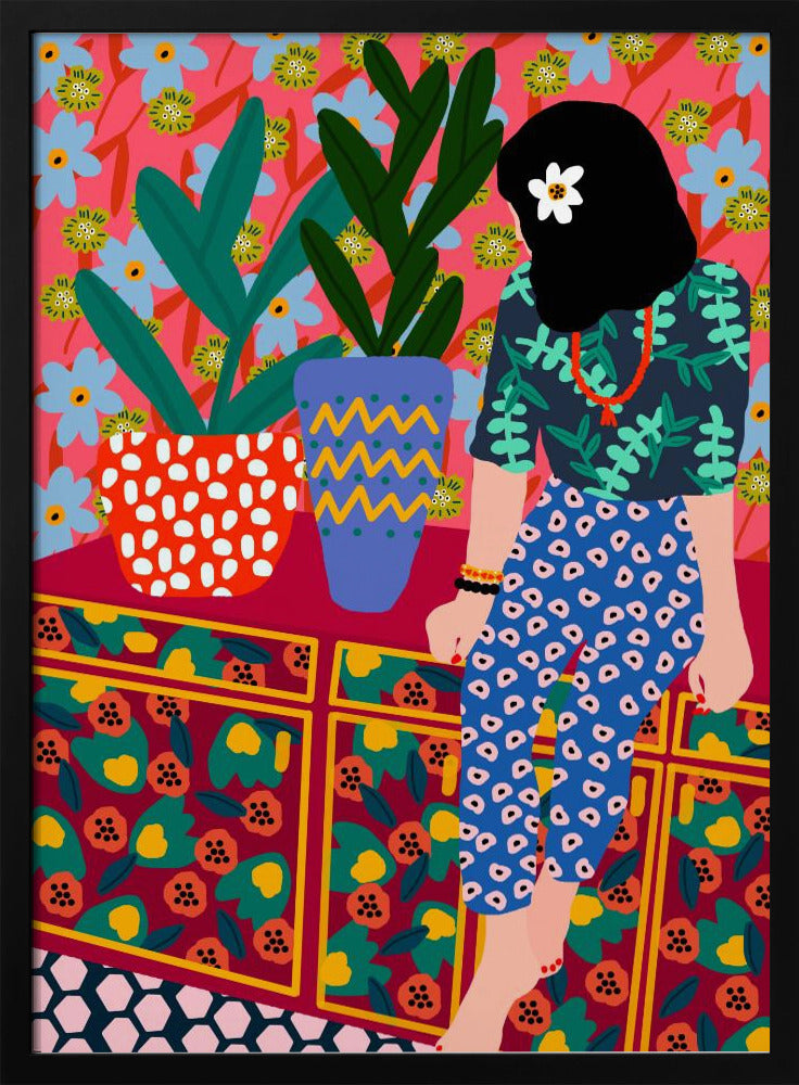 Hawaiianisches Mädchen | Poster