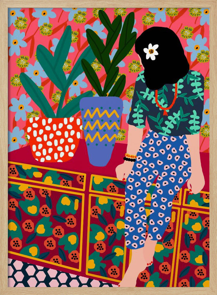 Hawaiianisches Mädchen | Poster