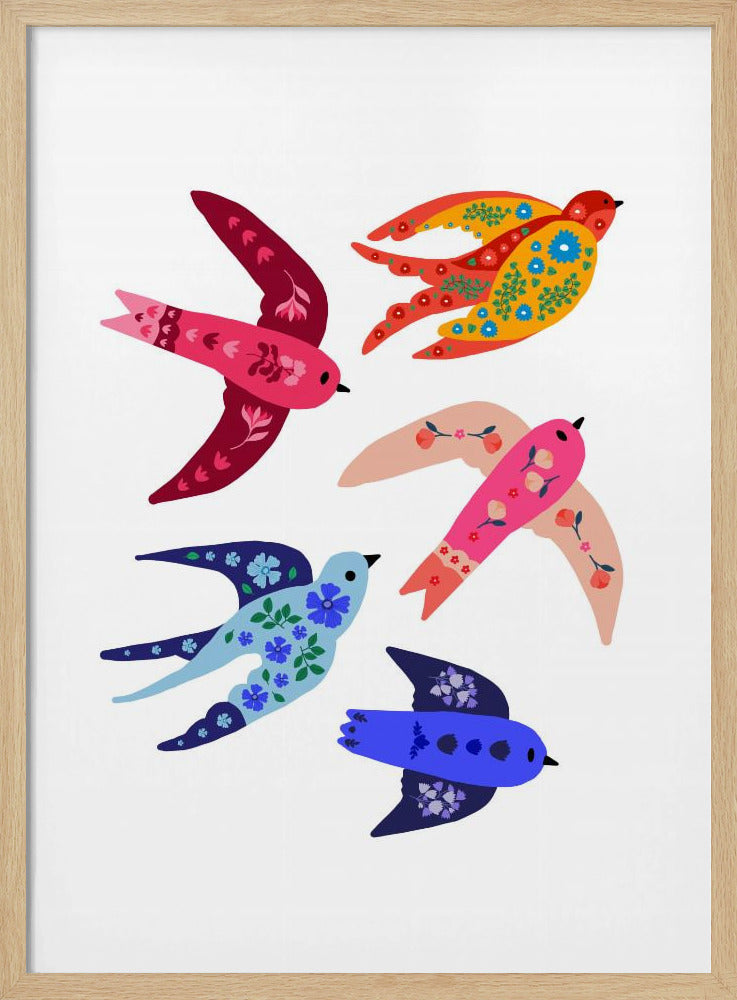 Wunderliche Vögel | Poster