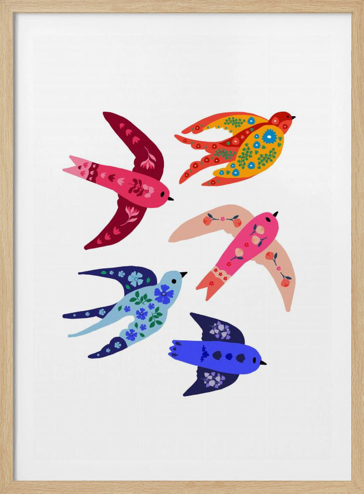 Wunderliche Vögel | Poster