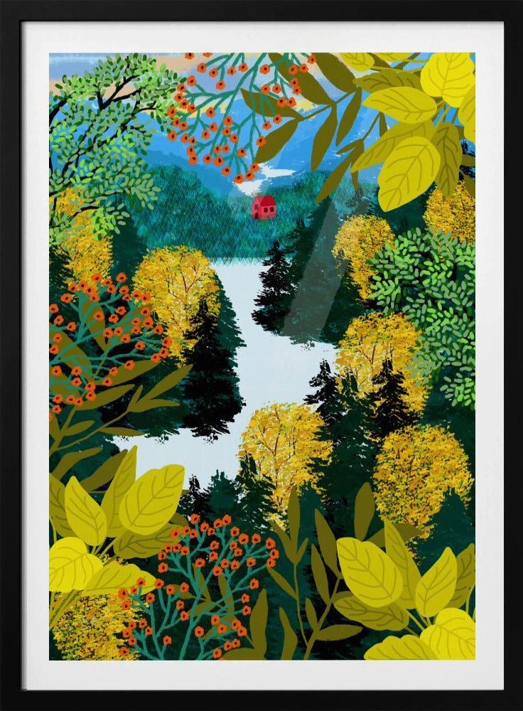 Blick vom Berg | Poster