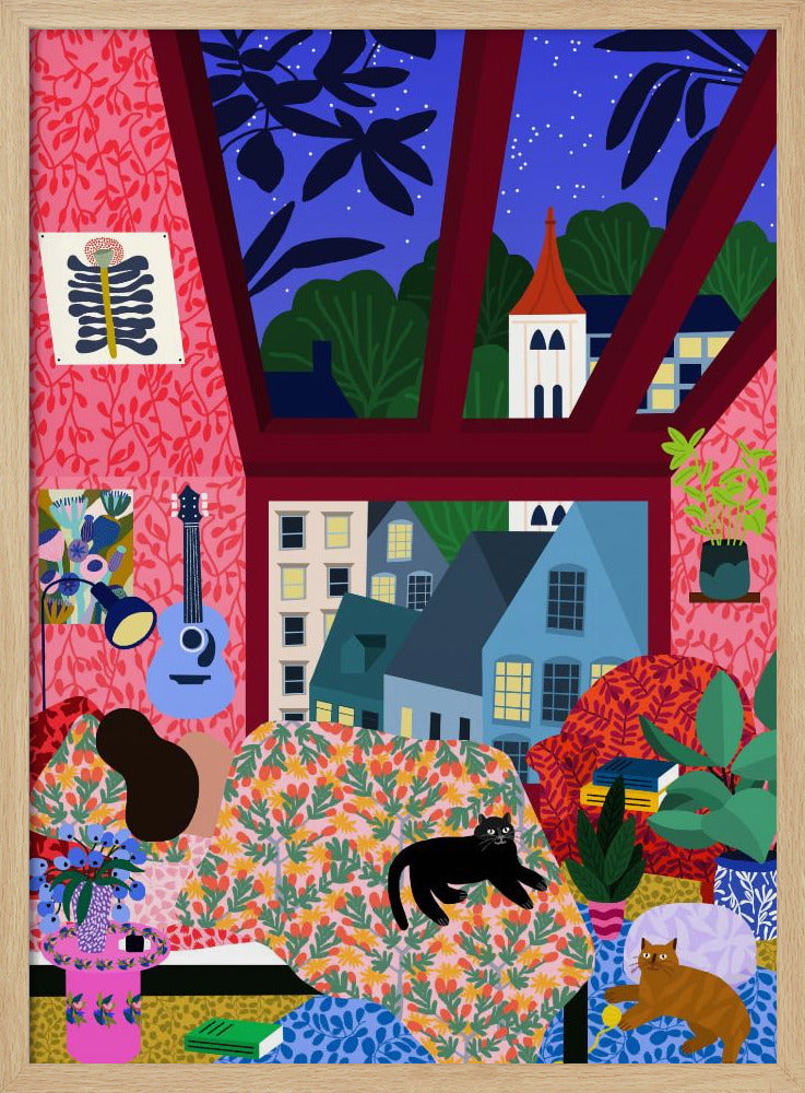 9933x14043 Din Sleeping 142 With a View.png | Poster