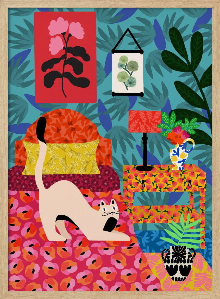 Florales Schnurren | Poster