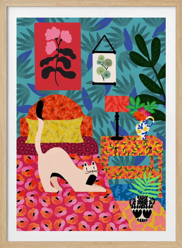 Florales Schnurren | Poster