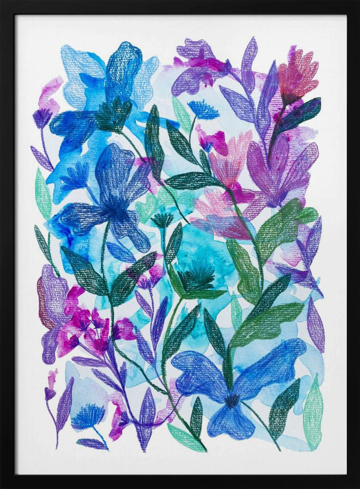 Floraler Sommertraum | Poster