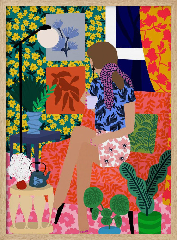 Teezeit-Mädchen | Poster