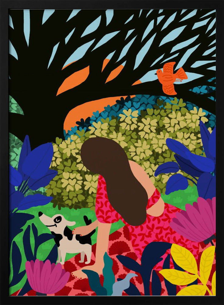 Qualitätszeit im Park | Poster