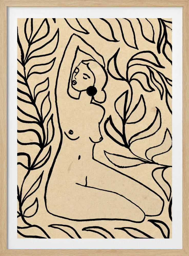 Mädchen in der Natur | Poster