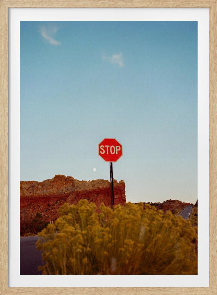 Abiquiu Sonnenuntergang | Poster
