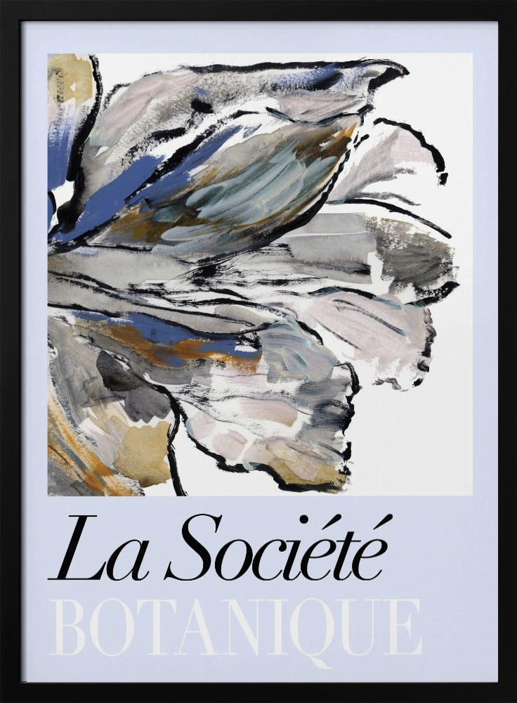 La Société Botanique Blueflower | Poster