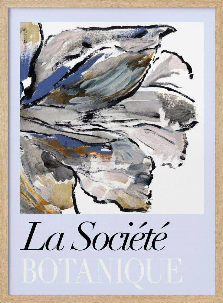 La Société Botanique Blueflower | Poster