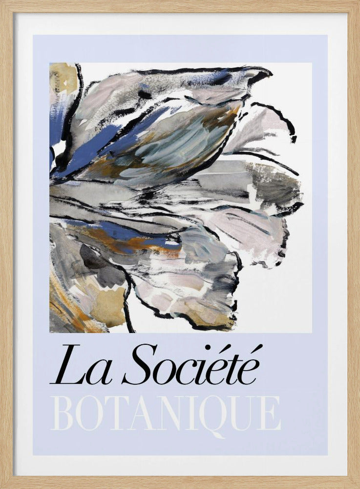 La Société Botanique Blueflower | Poster