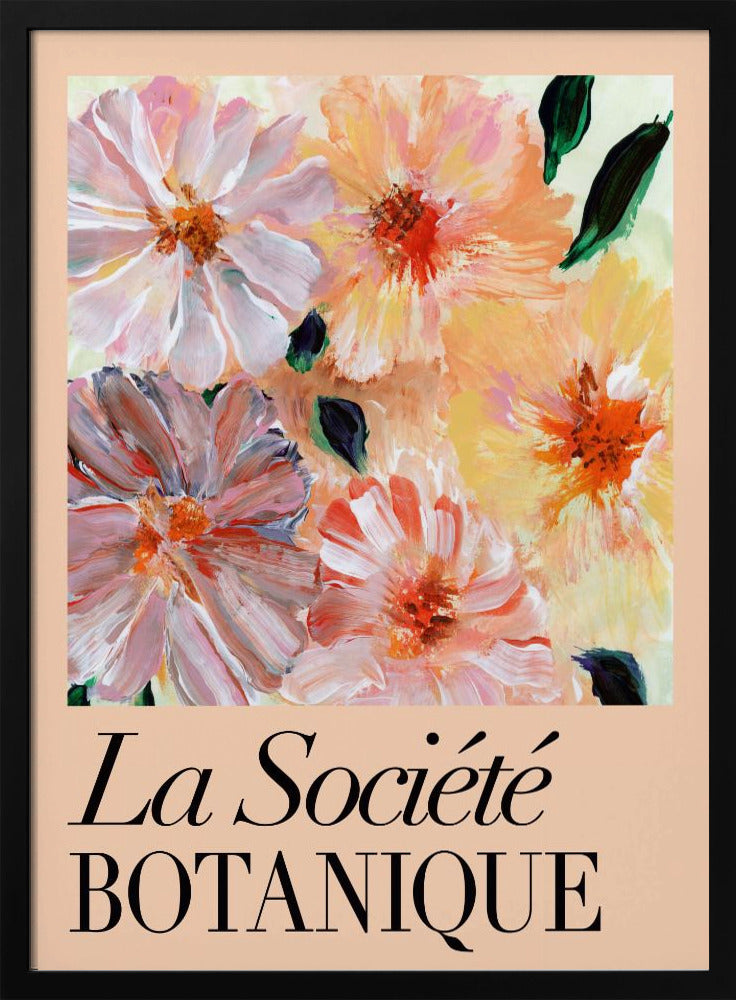 La Société Botanique Pfirsichblüten | Poster