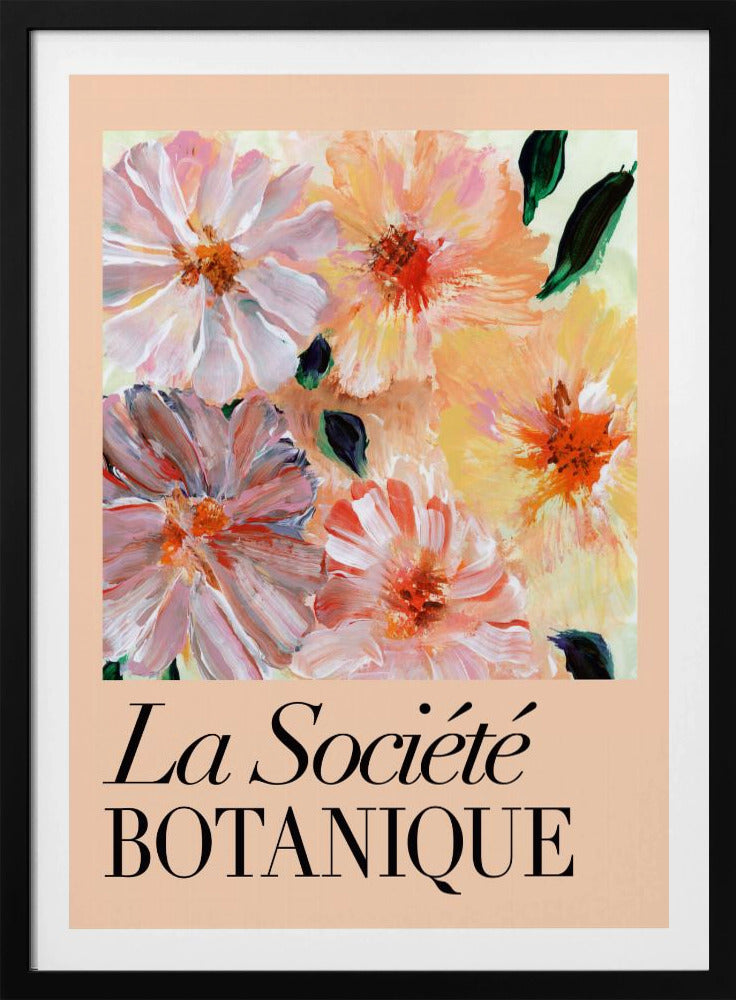 La Société Botanique Pfirsichblüten | Poster