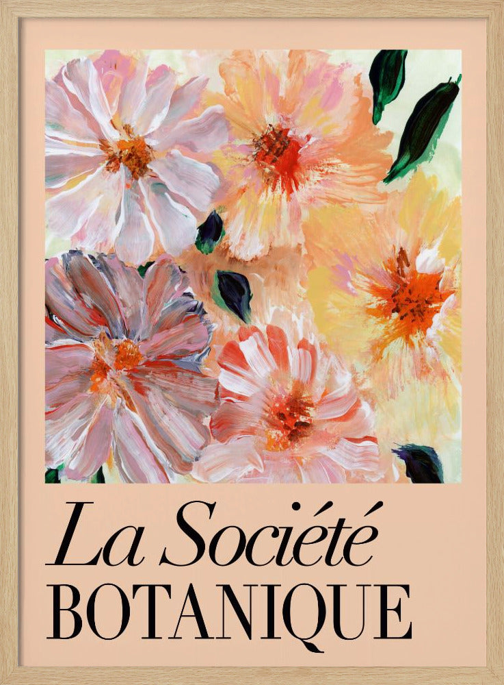 La Société Botanique Pfirsichblüten | Poster