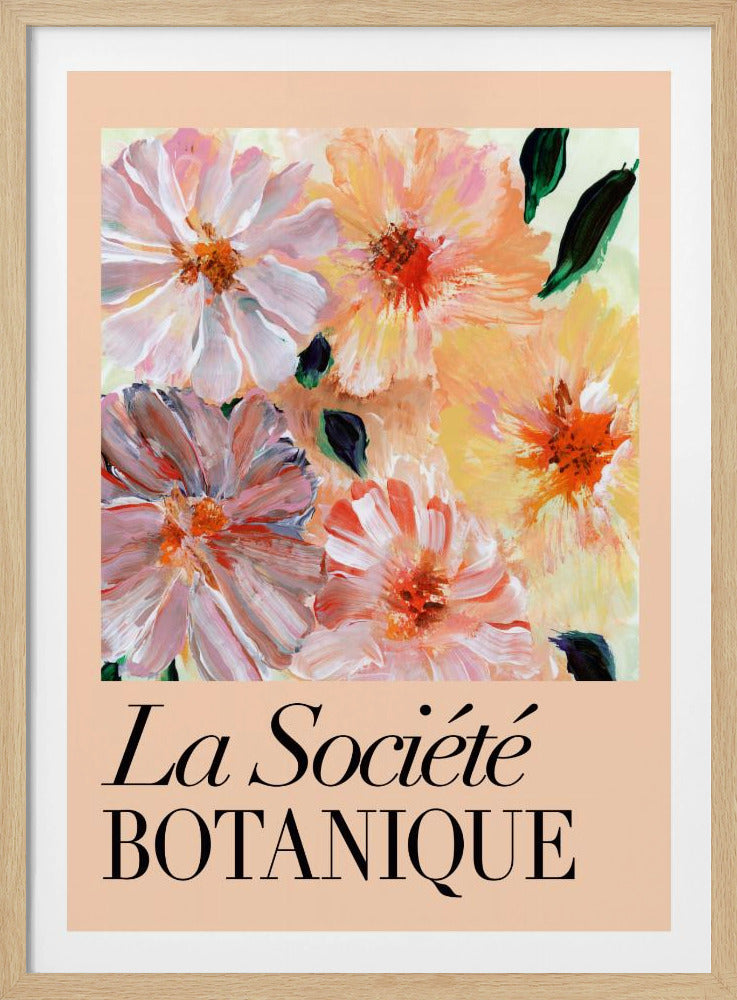 La Société Botanique Pfirsichblüten | Poster