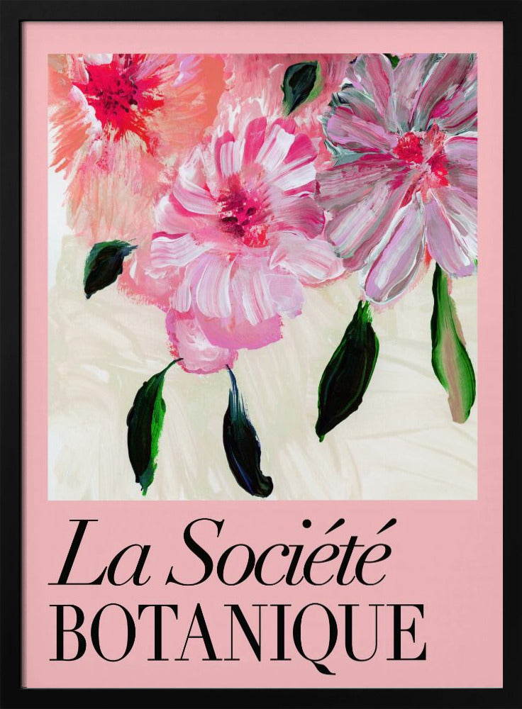 La Société Botanique Rosa Blumen | Poster