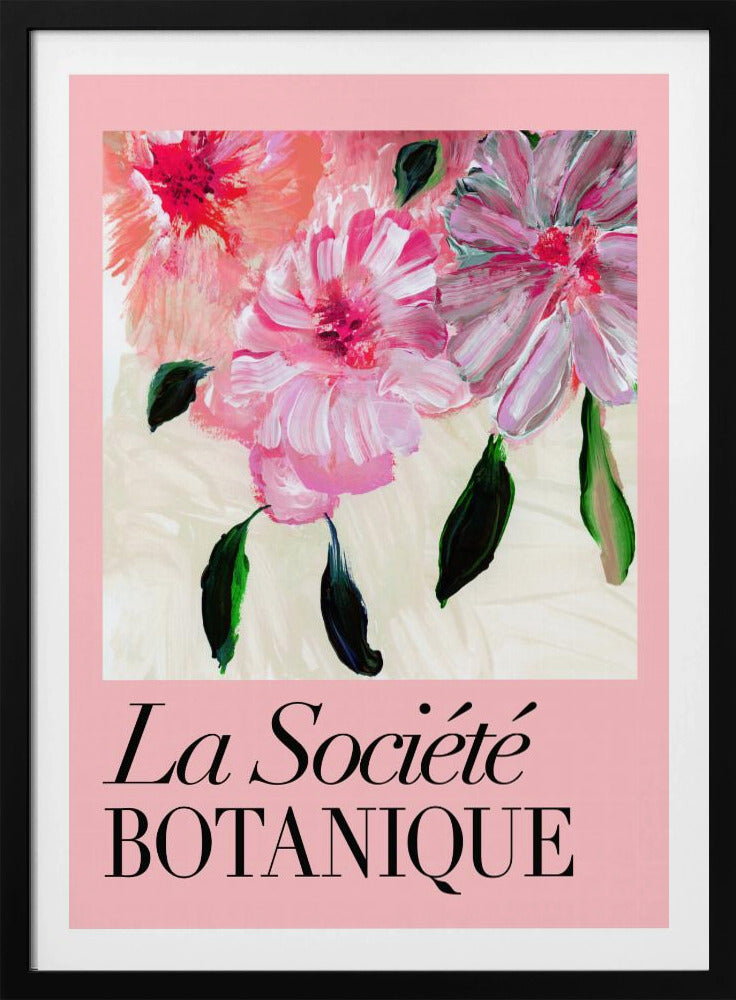La Société Botanique Rosa Blumen | Poster