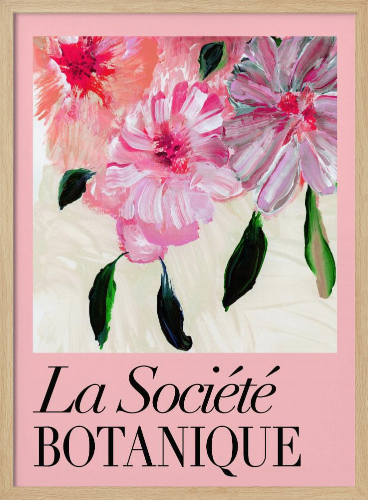 La Société Botanique Rosa Blumen | Poster