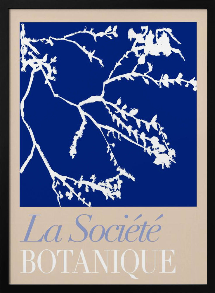 La Société Botanique Weiße Blume 2 | Poster