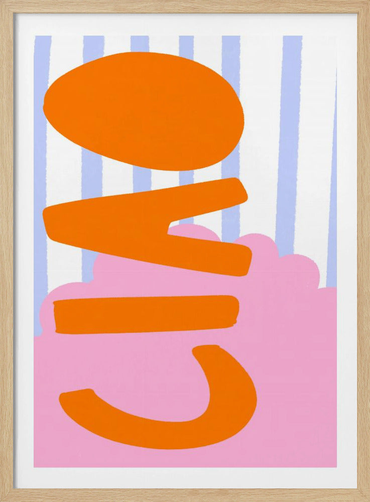 Floating Shapes Parade | Poster