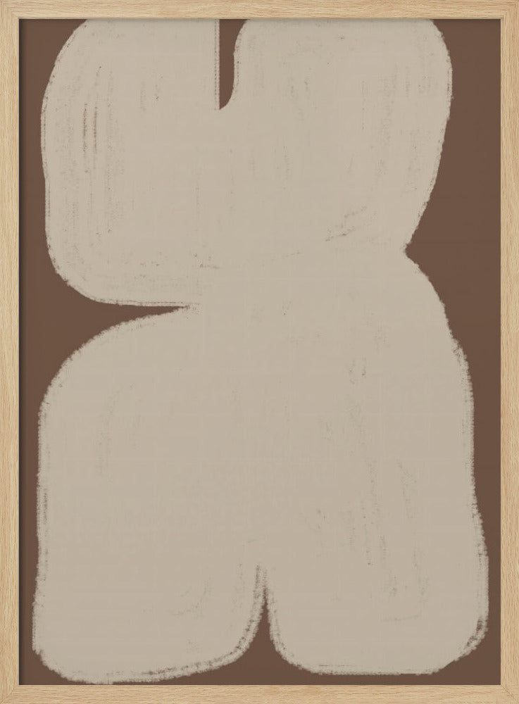 Geschwungene Abstraktion | Poster